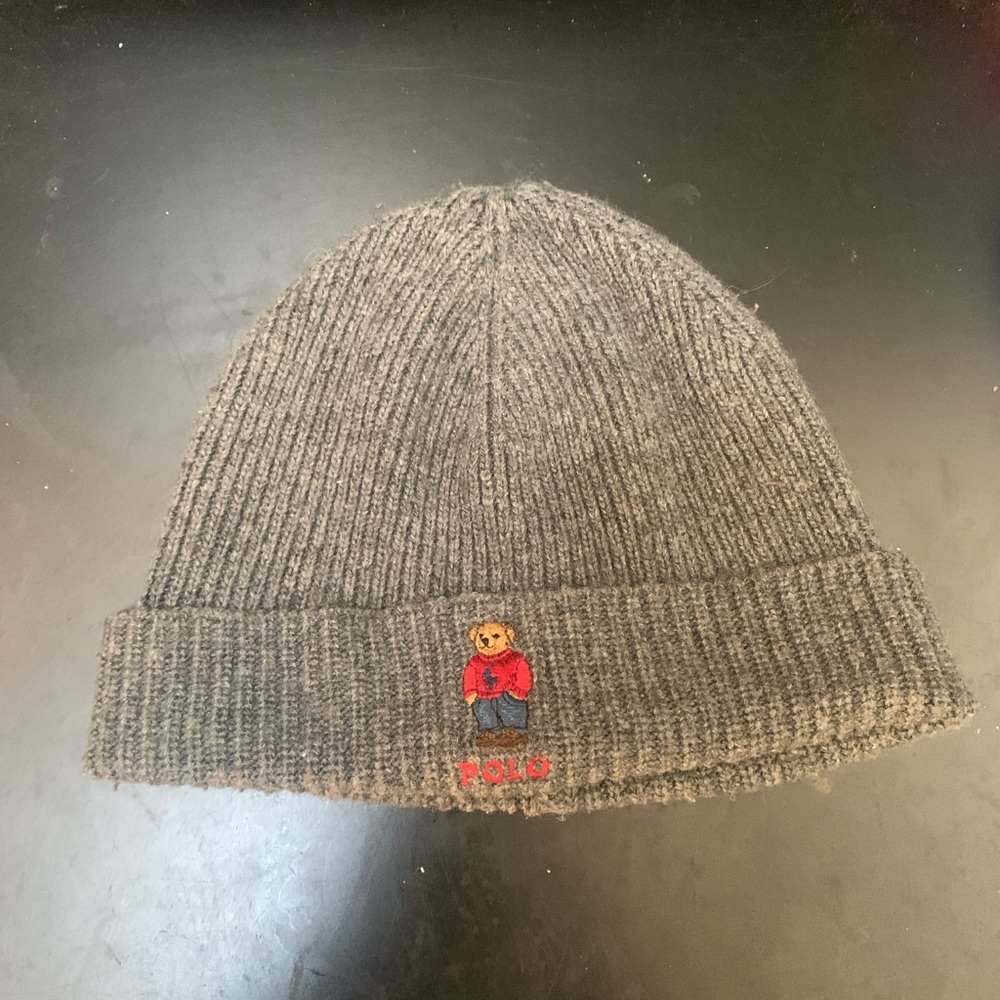 Polo Ralph Lauren Bear Wool Beanie OS Men’s